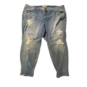 Torrid Distress Skinny Jeans Size 30R